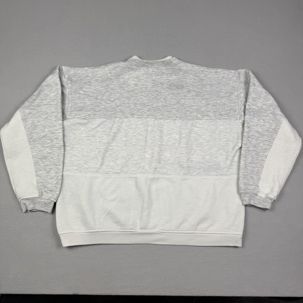 Vintage Gear For Sports Ohio State University Sweatshirt XL Grey White Buckeyes - Picture 5 of 9